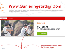 Tablet Screenshot of gunleringetirdigi.com